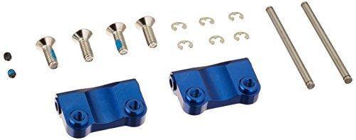 Traxxas 2798X Mounts suspension arm (blue-anodized 6061-T6 aluminum)(rear)(+- 1-degree)(L&R) - Excel RC