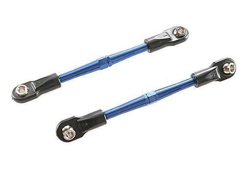 Traxxas 3139A Turnbuckles aluminum (blue-anodized) toe links 59mm (2) (assembled w rod ends & hollow balls) (requires 5mm aluminum wrench #5477) - Excel RC