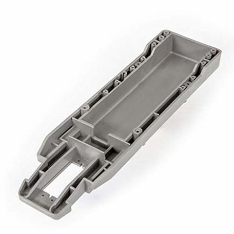 Traxxas 3622R Main chassis (grey) (164mm long battery compartment) (fits both flat and hump style battery packs) (use only with #3626R ESC mounting plate) - Excel RC