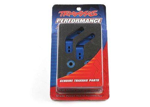 Traxxas 3652A Stub axle carriers Rustler®Stampede®Bandit (2) 6061-T6 aluminum (blue-anodized) 5x11mm ball bearings (4) - Excel RC