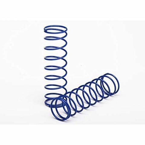 Traxxas 3758T Springs front (blue) (2) - Excel RC