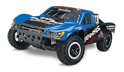 Traxxas 44056-3-BLUE Nitro Slash 1/10-Scale Nitro-Powered 2WD Short Course Truck Blue - Excel RC