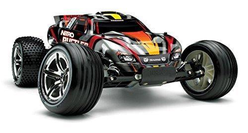 Traxxas 44096-3-RED Nitro Rustler 1/10-Scale Nitro-Powered 2WD Stadium Truck Red - Excel RC