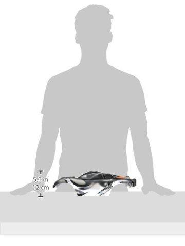 Traxxas 4411R Body Nitro Rustler® ProGraphix® (Replacement for the painted body. Graphics are painted requires paint &amp; fil color application.)window grille lights decal sheet wing and aluminum hardware - Excel RC