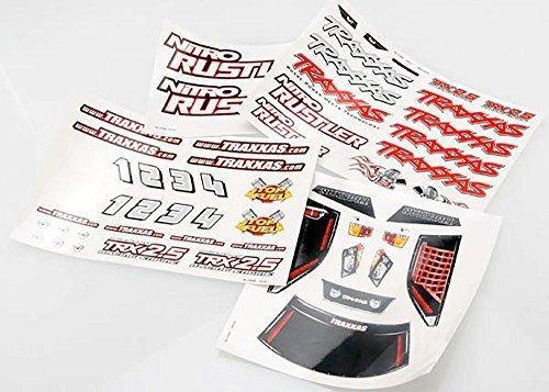 Traxxas 4413X Decal sheets Nitro Rustler® - Excel RC