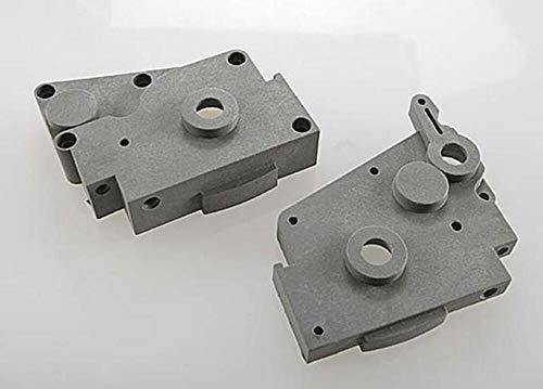 Traxxas 4491A Gearbox halves (grey) (left & right) - Excel RC