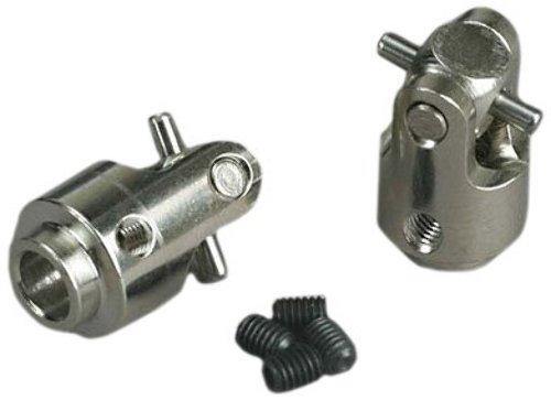 Traxxas 4628X Differential output yokes hardened steel (w U-joints) (2) - Excel RC
