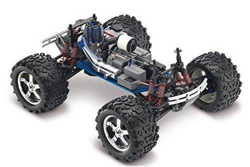 Traxxas 49077-3-RED T-Maxx 3.3 1/10 Scale Nitro-Powered 4WD Maxx Monster Truck Red - Excel RC