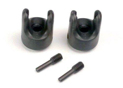 Traxxas 4928X Differential output yokes (heavy duty) (2) set screw yoke pins M410 (2) - Excel RC