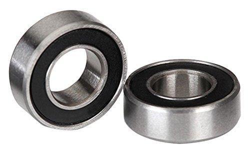 Traxxas 5117A Ball bearings black rubber sealed (6x12x4mm) (2) - Excel RC