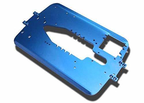 Traxxas 5122R Chassis 6061-T6 aluminum (4.0mm) (blue) (standard replacement for T-Maxx® Classic) - Excel RC