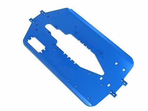 Traxxas 5122X Chassis T-Maxx® long wheelbase (extended 30mm) (6061-T6 aluminum 4.0mm) (blue anodized) - Excel RC
