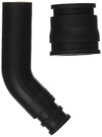 Traxxas 5245X Pipe coupler molded (black) exhaust deflecter (rubber black) cable ties long (2) cable ties short (2) - Excel RC