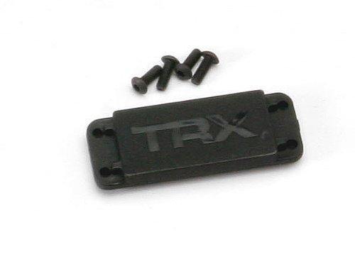 Traxxas 5326X Cover plate steering servo 3x8 BCS (4) - Excel RC
