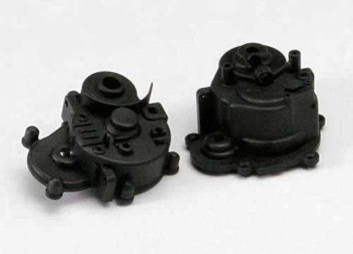 Traxxas 5391R Gearbox halves (front & rear) rubber access plug shift detent ball spring 4mm GS shift shaft seal glued - Excel RC