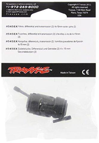 Traxxas 5458X Yokes differential and transmission (2) 4x15mm screw pins (2) - Excel RC