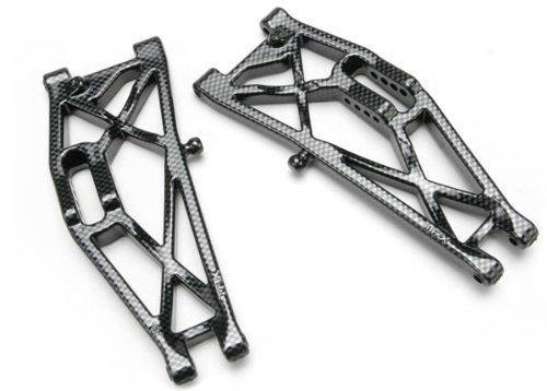 Traxxas 5533G Suspension arms rear (left &amp; right) Exo-Carbon finish (Jato®) - Excel RC