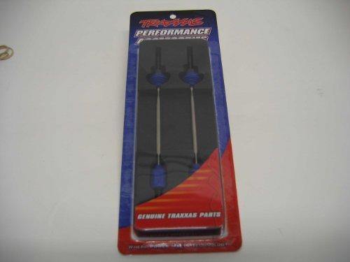 Traxxas 5551X Driveshafts Jato (steel constant-velocity) (assembled with inner and outer dust boots) (1 pair) - Excel RC