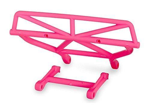 Traxxas 5836P Bumper rear bumper mount rear (pink) - Excel RC