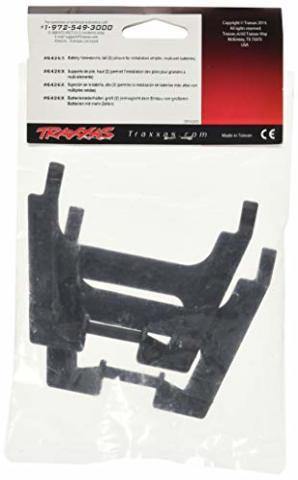 Traxxas 6426X Battery hold-downs tall (2) (allows for installation of taller multi-cell batteries) - Excel RC