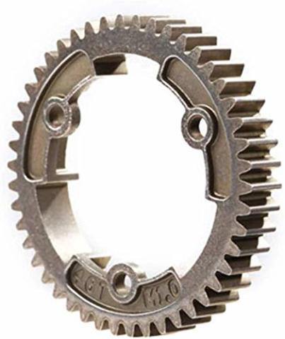 Traxxas 6447R Spur gear 46-tooth steel (wide-face 1.0 metric pitch) - Excel RC