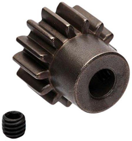 Traxxas 6488X Gear 14-T pinion (1.0 metric pitch) (fits 5mm shaft) set screw (for use only with steel spur gears) - Excel RC