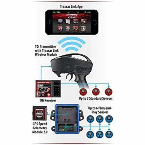Traxxas 6553X Telemetry expander 2.0 and GPS module 2.0 TQi radio system - Excel RC