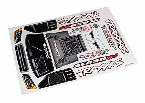 Traxxas 6813R Decal sheet Slash 4X4 - Excel RC