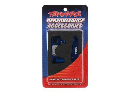 Traxxas 6832X Caster blocks (c-hubs) 6061-T6 aluminum (blue-anodized) left & right - Excel RC