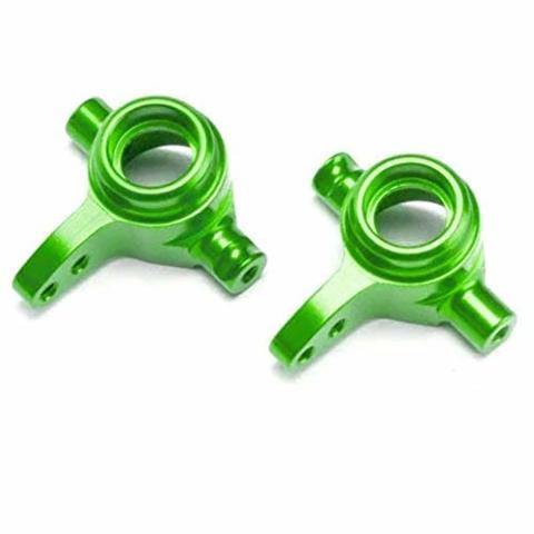 Traxxas 6837G Steering blocks 6061-T6 aluminum (green-anodized) left & right - Excel RC