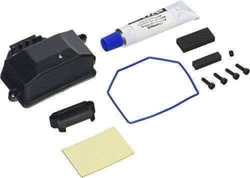 Traxxas 7024X Box receiver (sealed) wire cover foam pads upper & lower silicone grease 2.5x8 CS (4) 3x4 GS (1) - Excel RC