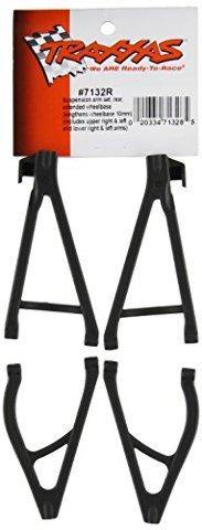 Traxxas 7132R Suspension arm set rear extended wheelbase (lengthens wheelbase 10mm) (includes upper right & left and lower right & left arms) - Excel RC