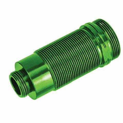 Traxxas 7466G Body GTR long shock aluminum (green-anodized) (PTFE-coated bodies) (1) - Excel RC