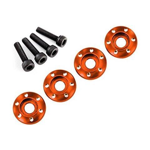 Traxxas 7668X Wheel nut washer machined aluminum orange  3x12mm CS (4) - Excel RC