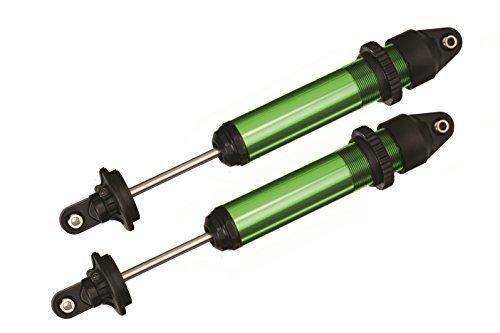 Traxxas 7761G Shocks GTX aluminum (green-anodized) (fully assembled wo springs) (2) - Excel RC