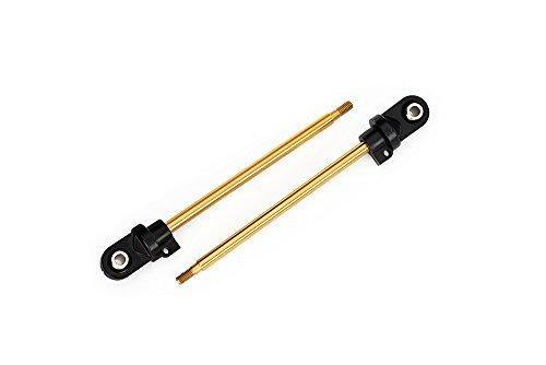 Traxxas 7763T Shaft GTX shock TiN-coated (2) (assembled with rod ends and steel hollow balls) - Excel RC