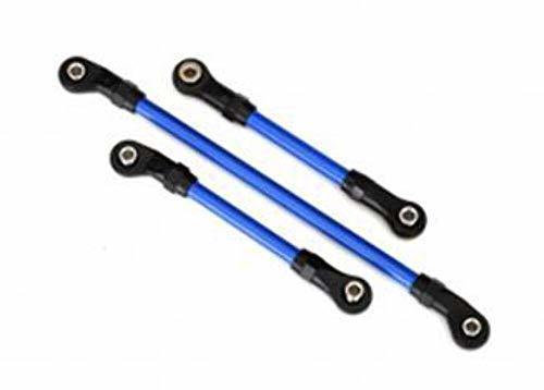 Traxxas 8146X Steering link 5x117mm (1) draglink 5x60mm (1) panhard link 5x63mm (blue powder coated steel) (assembled with hollow balls) (for use with 
