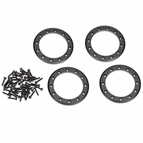 Traxxas 8168T Beadlock rings black (2.2&