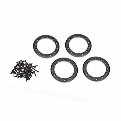 Traxxas 8169T Beadlock rings black (1.9&