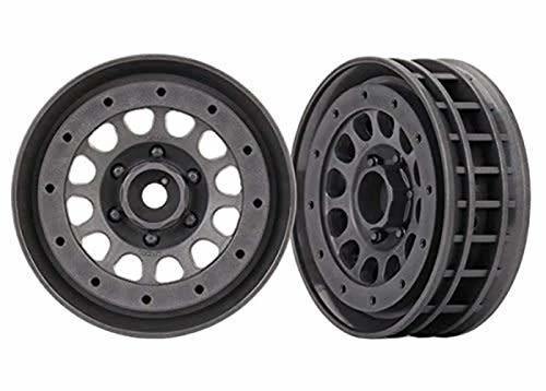 Traxxas 8173A Wheels Method 105 1.9' (charcoal gray beadlock) (beadlock rings sold separately) - Excel RC