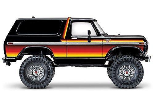 Traxxas 82046-4-SUN TRX-4 Scale and Trail Crawler with Ford Bronco Body  4WD Electric Truck with TQi Traxxas Link Ebled 2.4GHz Radio System - Excel RC