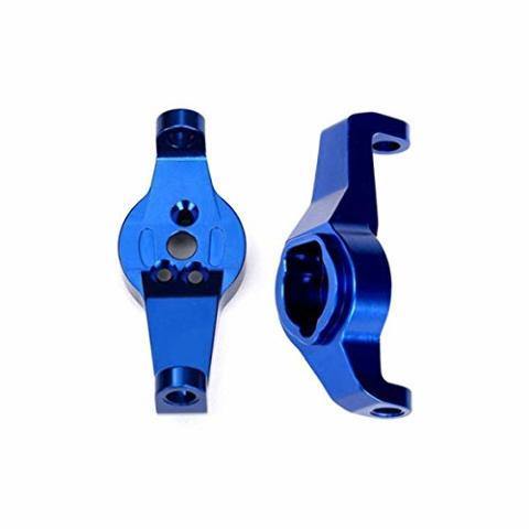 Traxxas 8232X Caster blocks 6061-T6 aluminum (blue-anodized) left and right - Excel RC