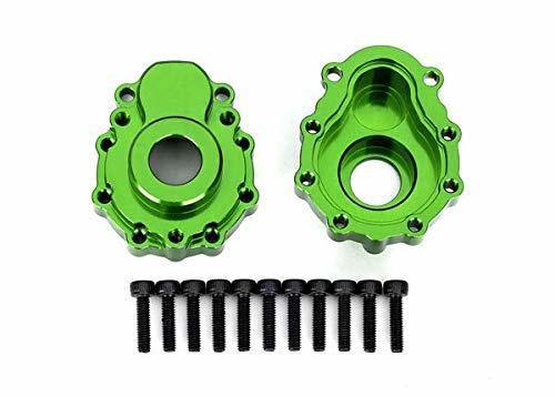 Traxxas 8251G Portal housings outer 6061-T6 aluminum (green-anodized) (2) 2.5x10 CS (12) - Excel RC