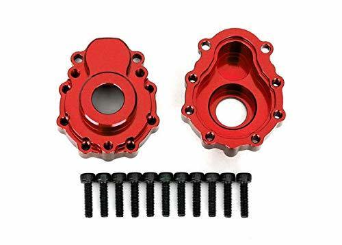 Traxxas 8251R Portal housings outer 6061-T6 aluminum (red-anodized) (2) 2.5x10 CS (12) - Excel RC