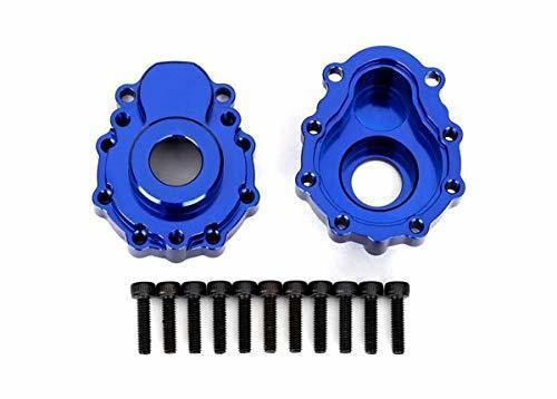 Traxxas 8251X Portal housings outer 6061-T6 aluminum (blue-anodized) (2) 2.5x10 CS (12) - Excel RC