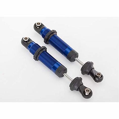 Traxxas 8260A Shocks GTS aluminum (blue-anodized) (assembled with spring retainers) (2) - Excel RC