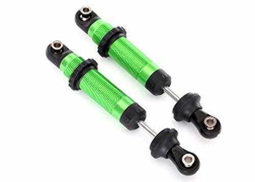 Traxxas 8260G Shocks GTS aluminum (green-anodized) (assembled with spring retainers) (2) - Excel RC