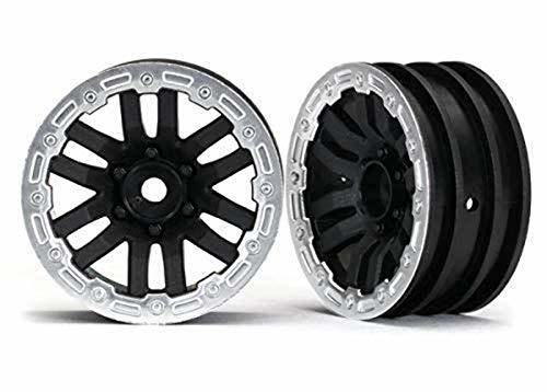 Traxxas 8271X Wheels TRX-4® 1.9 (satin beadlock) (2) - Excel RC