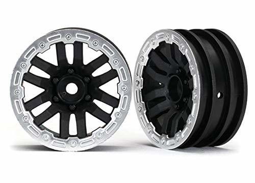 Traxxas 8271X Wheels TRX-4® 1.9 (satin beadlock) (2) - Excel RC