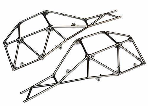 Traxxas 8430X Tube chassis side section (left & right) (satin black chrome-plated) - Excel RC